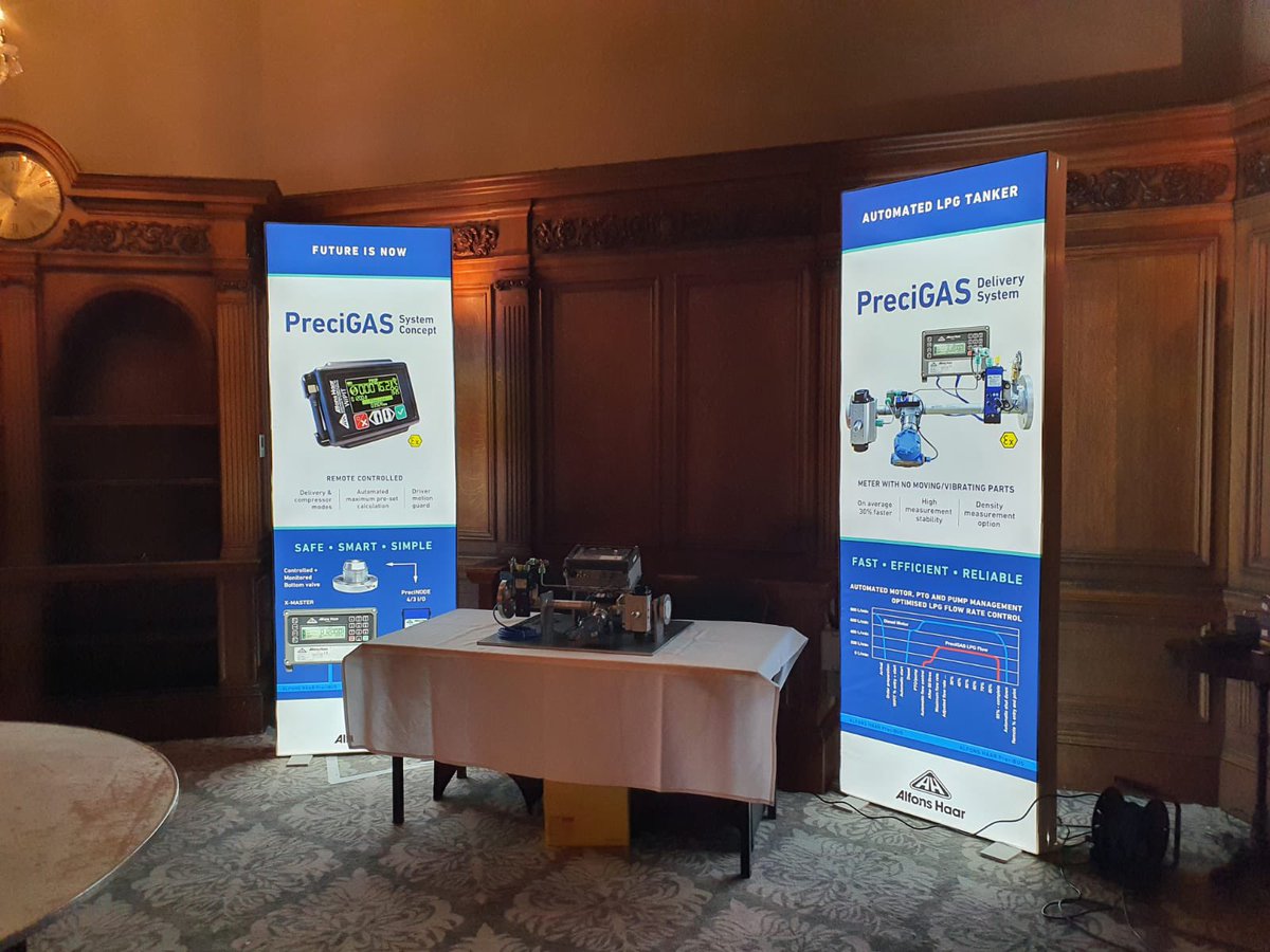 AlfonsHaar's tweet photo. We’re all set up and ready here @LiquidGasUK. We can’t wait to see everyone! Come and say hi tomorrow 👋🏼 https://t.co/TfWoGqAjVi