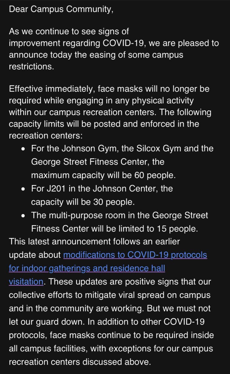 CofC Campus Rec tweet media