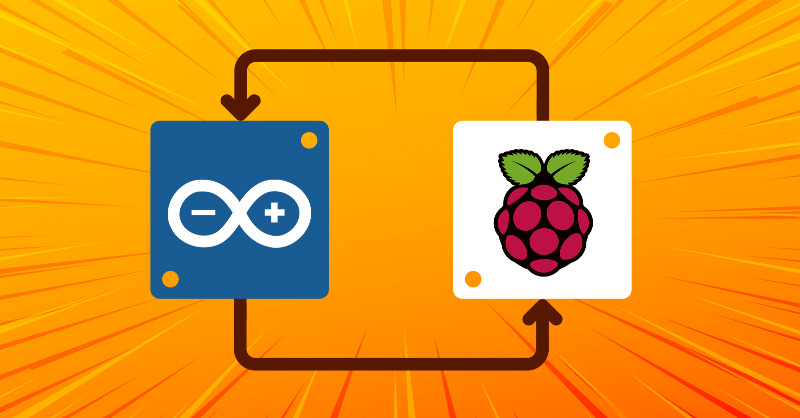 RoboticsBackend's tweet photo. [NEW COURSE] Raspberry Pi and Arduino - Go to the Next Level!

Make your Raspberry Pi Communicate with Arduino. 
Build a Complete Intercom Project - Serial, Telegram Bot, Pi Camera...

#arduino #raspberrypi #ArduinoProject #RaspberryPiProject @arduino @Raspberry_Pi