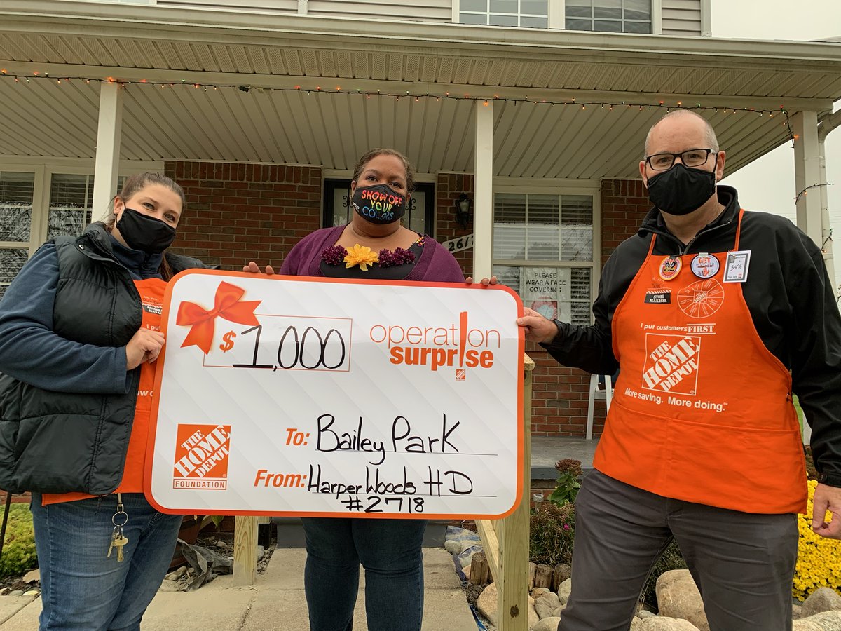 Rachel Ventevogel (@rventevogel) on Twitter photo Operation Surprise in full swing! Harper Woods Home Depot surprised Bailey Park! @XKerrigan @SallyGansior <a href="/paulkassab25/">Paul Kassab</a> <a href="/Maadd33/">Ahmad khaled</a> @steegden2413 <a href="/PaulMcCal/">Paul McCall</a> <a href="/Srjohnson614/">Sonya Johnson</a> <a href="/JeffreyStarkey2/">Jeffrey Starkey</a> <a href="/HWHD2718/">Harper Woods HD2718</a> Operation Surprise in full swing! Harper Woods Home Depot surprised Bailey Park! @XKerrigan @SallyGansior <a href="/paulkassab25/">Paul Kassab</a> <a href="/Maadd33/">Ahmad khaled</a> @steegden2413 <a href="/PaulMcCal/">Paul McCall</a> <a href="/Srjohnson614/">Sonya Johnson</a> <a href="/JeffreyStarkey2/">Jeffrey Starkey</a> <a href="/HWHD2718/">Harper Woods HD2718</a>