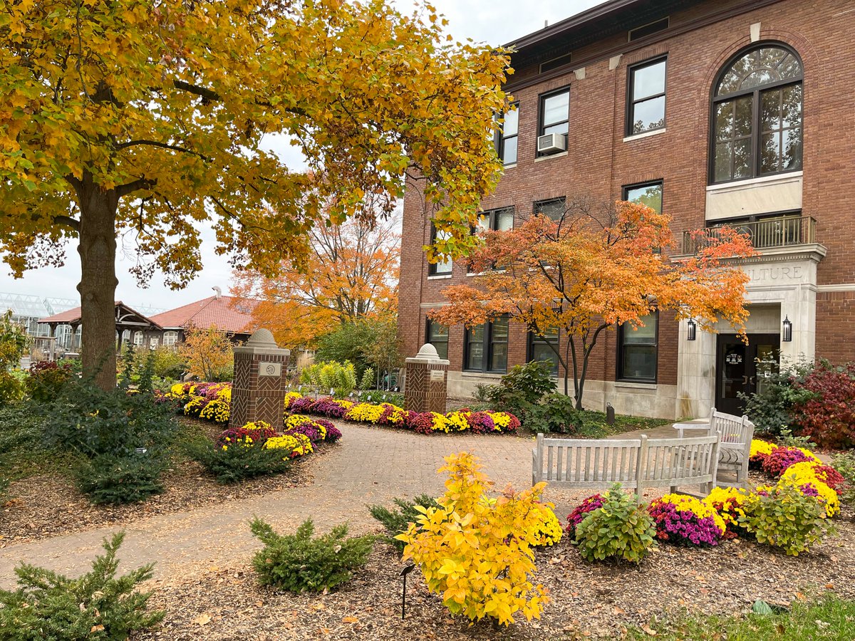 PurdueHortLA's tweet photo. Enjoying the last of the fall colors before winter sets in at the Jules Janick Horticulture Garden. #PurdueHLA #PurdueAg #PurdueUniversity #PicturePurdue https://t.co/Lsiba6sU9A