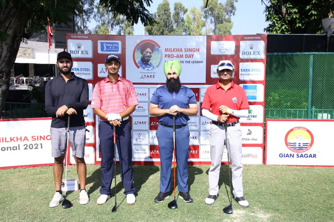pgtofindia's tweet photo. Results - #MilkhaSingh Pro-Am Day, a Tribute to the Legend 

#jeevmilkhasinghinvtl21 #takesports #chandigarhgolfclub @JeevMilkhaSingh 

@KaulKshitij's team wins; @virajmadappa's team 2nd; @Kkooch62's team 3rd

@TAKESolutions @TakeSri @TataSteelLtd @incredibleindia @AmexIndia https://t.co/DAGmqs00N6