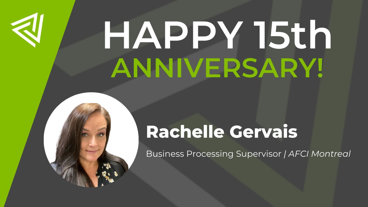 AFC_Floorplans's tweet photo. 🎵 Celebrate good times, come on! 🎵

Congratulations to Rachelle for being a part of the AFC family for 15 years! 

#DedicatedToYou #PoweredByPassion #VisionDriven #ElevatingRelationships https://t.co/Gpt3RL2bLu