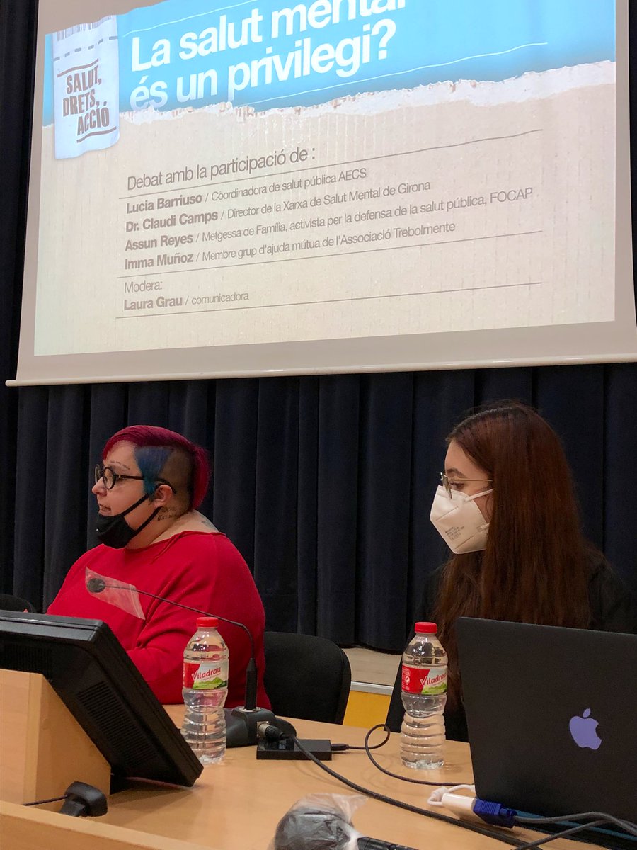 "La pandèmia ha ajudat a prendre consciència col·lectivament i individualment que la salut mental és un procés a treballar-se, a construir." 

Lucia Barriuso, d'<a href="/AECScatalonia/">AECS</a> 

#LaSalutÉsNostra