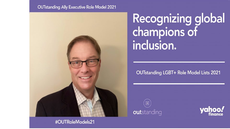 JTweeddale's tweet photo. I am truly honored to be included on the 2021 OUTstanding 50 Ally executive list. This reflects &amp; acknowledges the great work of so many @pearson colleagues across the globe. Thanks @YahooFinance @INvolvePeople #OUTRoleModels21 https://t.co/pgSafaRNFk