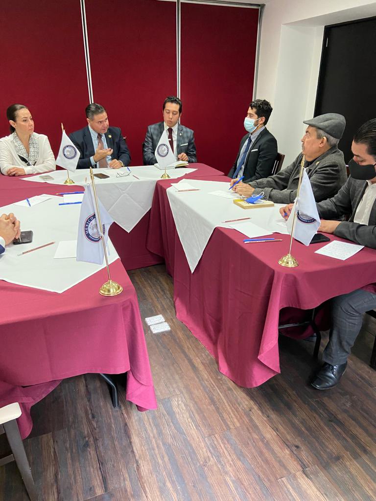 MexRepublicano's tweet photo. Los jóvenes son el principal nutriente de nuestro programa, porque al ser presente y futuro, lo que hoy hacemos será para su beneficio, el día de hoy la dirigencia nacional, se reunió con el dirigente juvenil @DiegoPinon_ afinando la ruta a seguir.

#Prevaleceremos https://t.co/pJEoKiYxHt