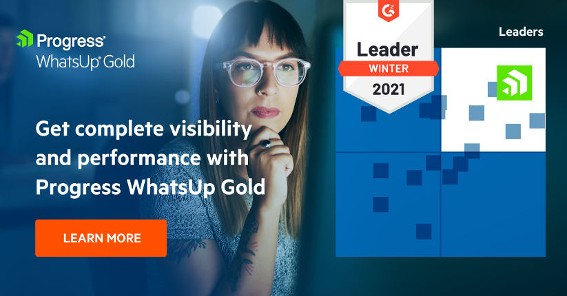 ProgressWUG's tweet photo. See how WhatsUp Gold stacks up against the competition in the G2 report. 

https://t.co/MsIx8ST96w

#Progress #WUG #WhatsUpGold https://t.co/nLB9SlmMzo