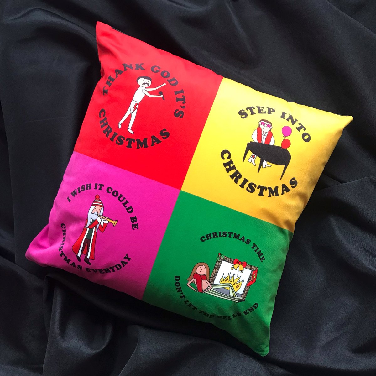 Rockrollbabies's tweet photo. New product!!! Velvet cushions made to order £20, collect only please (from Stockport). Any of my designs in this style.
#rocknrollbabies #atozofmusic #queentheband #queenfans #queenfanclub #eltonjohn #eltonjohnfans #thedarkness #christmas #christmasgifts #giftsforchristmas https://t.co/0RIfzNVfk2