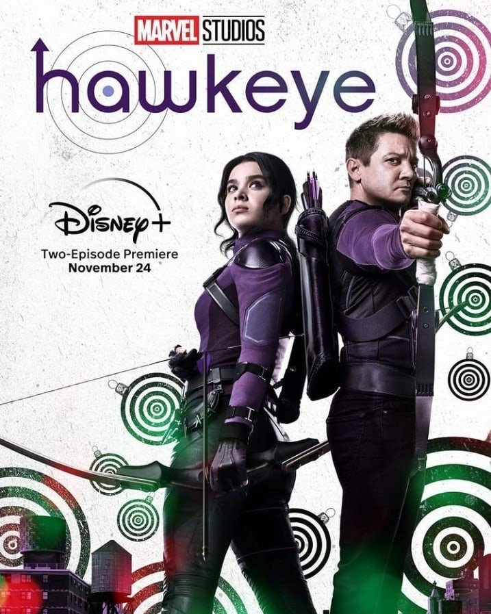 Jonas_Ponte's tweet photo. Novo pôster da Sé Gavião  #Hawkeye ,na #DisneyPlus no dia 24/11. https://t.co/rSGoAUPr7O