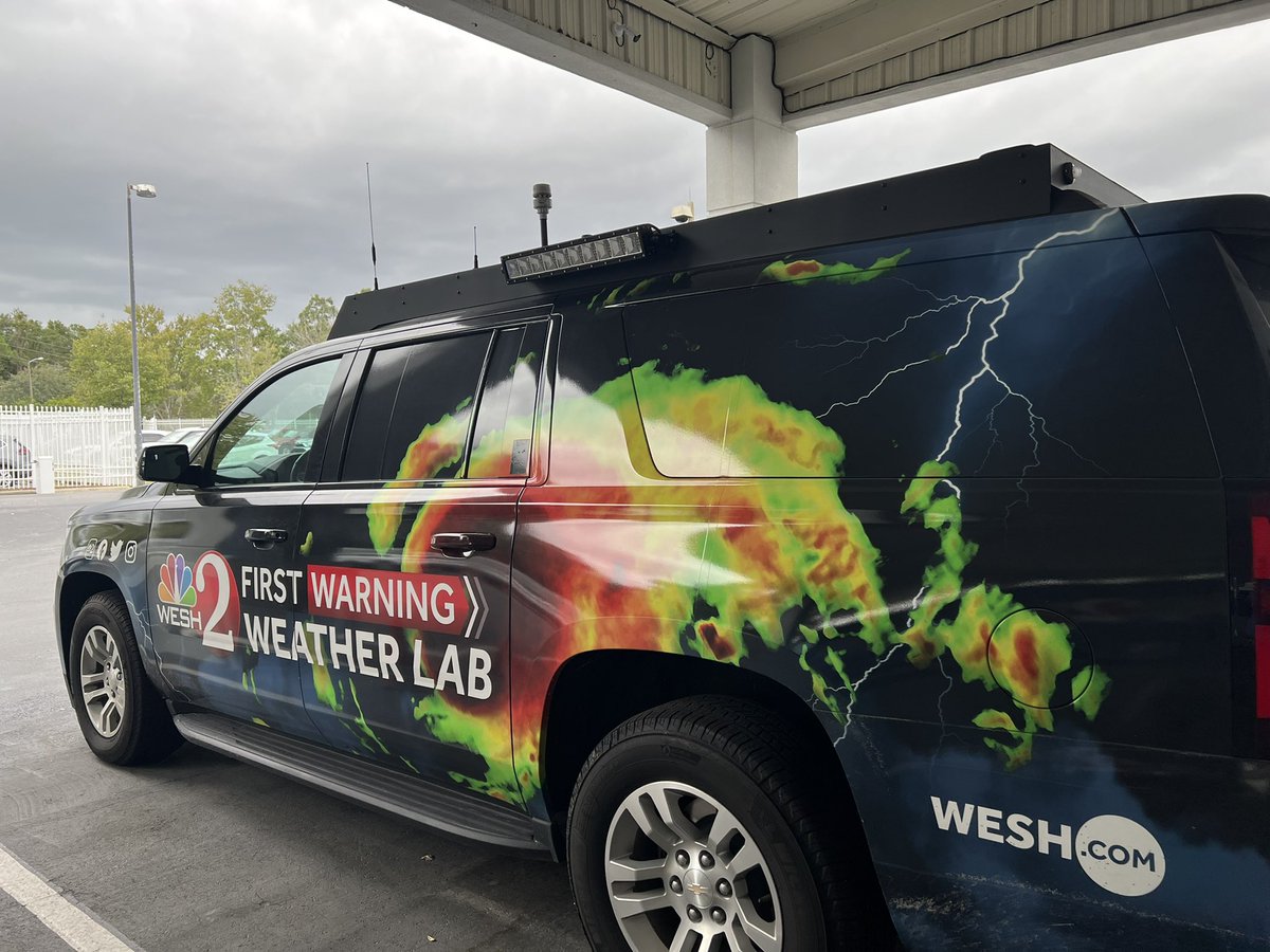 About to depart to the coast- covering tonight’s #Crew3 launch. Clouds here in the metro… hoping for better weather closer to launch time!