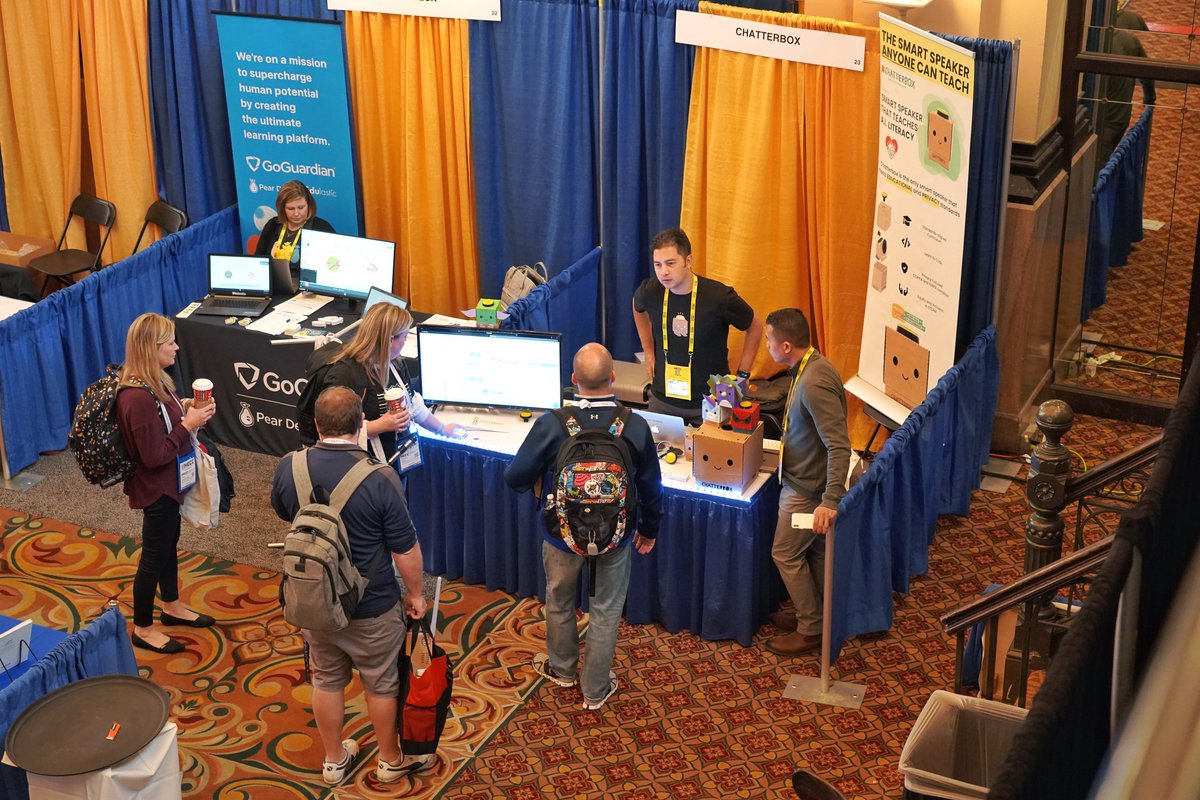 Introducing leading-edge educators to Chatterbox at the #HECC2021 conference. So many stimulating discussions!!