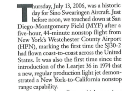 SyberJetAero's tweet photo. The SJ30 - the worlds FIRST transcontinental light jet and still the only business jet in the world with a sea level cabin to 41,000 ft.
We completed this in 2006 and still offer the same performance and even more on our upcoming SJ30x.
#HondaJet #honda2600 #longrangejet #sj30i https://t.co/le1TtPVLse