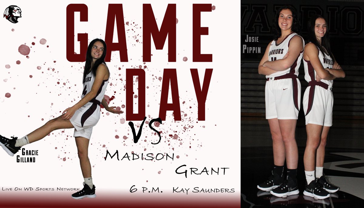 WDladywarriors's tweet photo. It’s #GameDay‼️
🏀> Varsity Girls Basketball
🆚> Madison Grant 
📍> Home
⌚️> 6:00 
🎟> Sold online @WD_Athletics or $5 at the door
⛹️‍♀️> Theme Jersey Night
🚨This event is Varsity only🚨 https://t.co/cG49XQxLXf