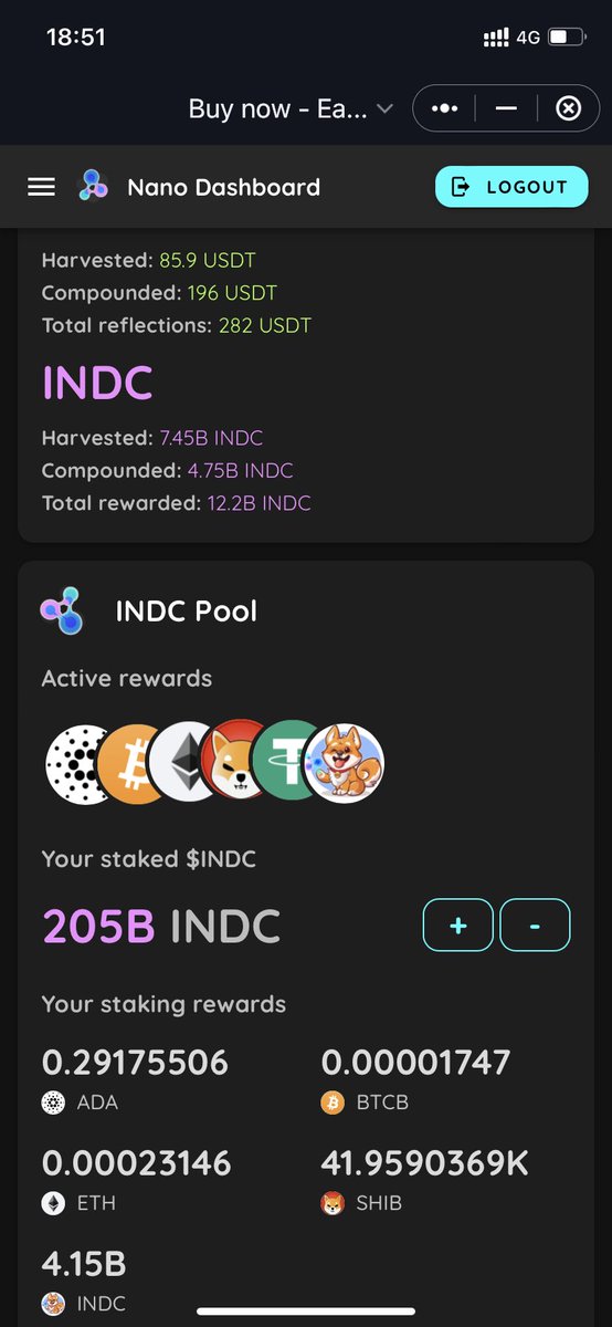antonio_pintea's tweet photo. @NanoINDC And another 100 coming hold strong and I enjoy the rewards the price don’t matter as long it’s buy/sell i start 80 days ago with 3b now over 200b thanks for this 💎 @a7team and @KryptOgasms https://t.co/uBITUQuJkn