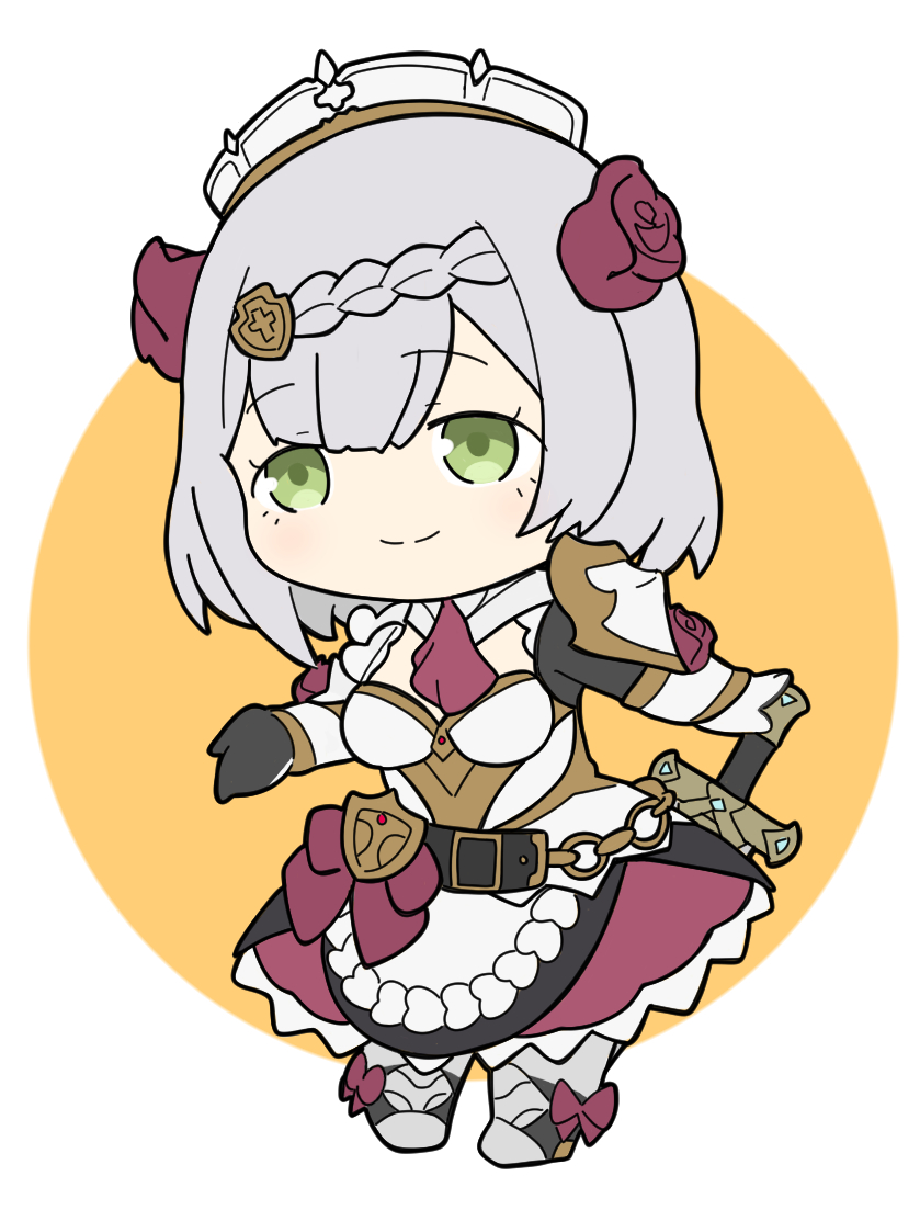 ノエル「今回は原神のノエルです。#原神 」|nyaruのイラスト