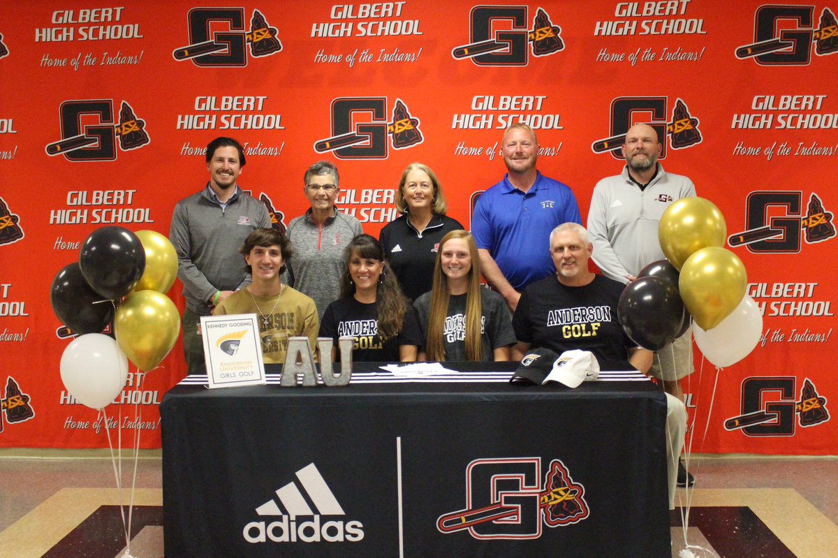 CoachLeaphart's tweet photo. Congratulations @kennedygooding for signing with @AUTrojansGolf today! We are very proud of you! @golf_gilbert @GHS_Indians https://t.co/L8goioHo1V