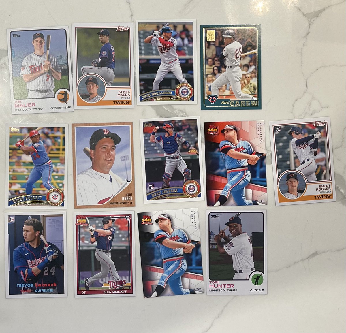 tlschwerz's tweet photo. Last week 2021 @Topps Archives released.

Win this 13 card #MNTwins team set including Larnach’s RC and a Killebrew /75.

RT to enter, must be following to win. https://t.co/MPuyVL53rS