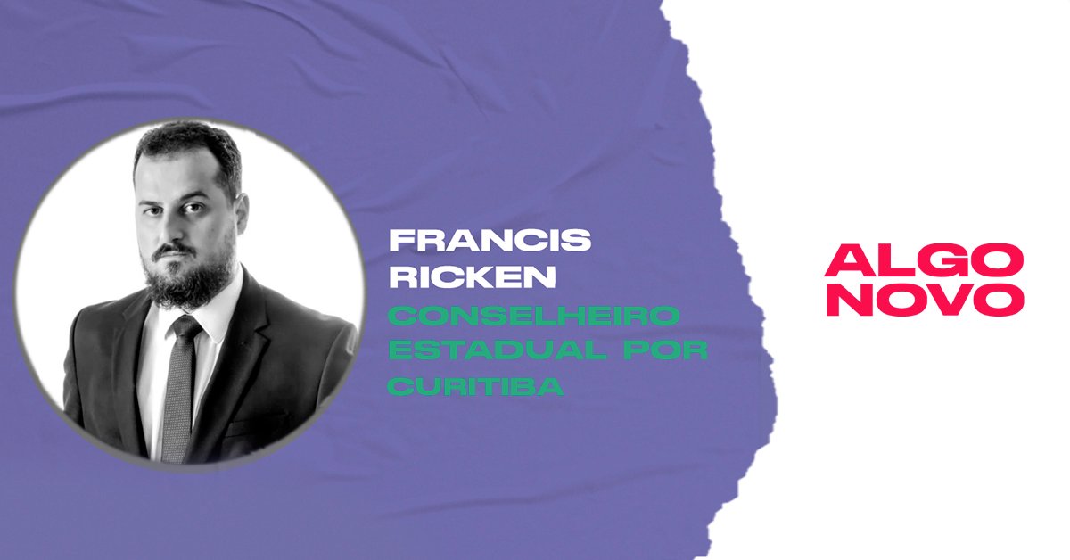 AlgoNovoAdv's tweet photo. Francis Ricken é Algo Novo - Oposição!
💜✊🏻 VOTE 22 MARCELO E THAIS - ALGO NOVO: OPOSIÇÃO NA OAB/PR
#OposiçãoÉAlgoNovo #MarceloEThaisNaOABPR #AlgoNovoNaOAB #AlgoNovoNaAdvocaciaParanaense #OABPR https://t.co/lVyMbZFZQK