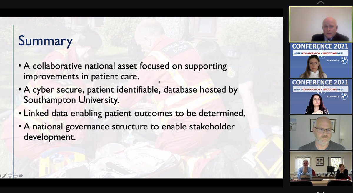 AirAmbulancesUK's tweet photo. An exciting session today at our #AAUKConference focussed on collaboratively developing a national clinical audit of pre-hospital critical care, delivered by Dr Phil Hyde and Mike Hepburn #collaboration #innovation #savinglives @dsairambulance https://t.co/q3Tg3nGFXt
