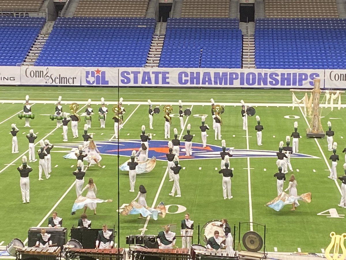 cantonhs's tweet photo. Prelims 4A UIL State Marching Contest    Finals announced at 430 https://t.co/12RckGD5Sw