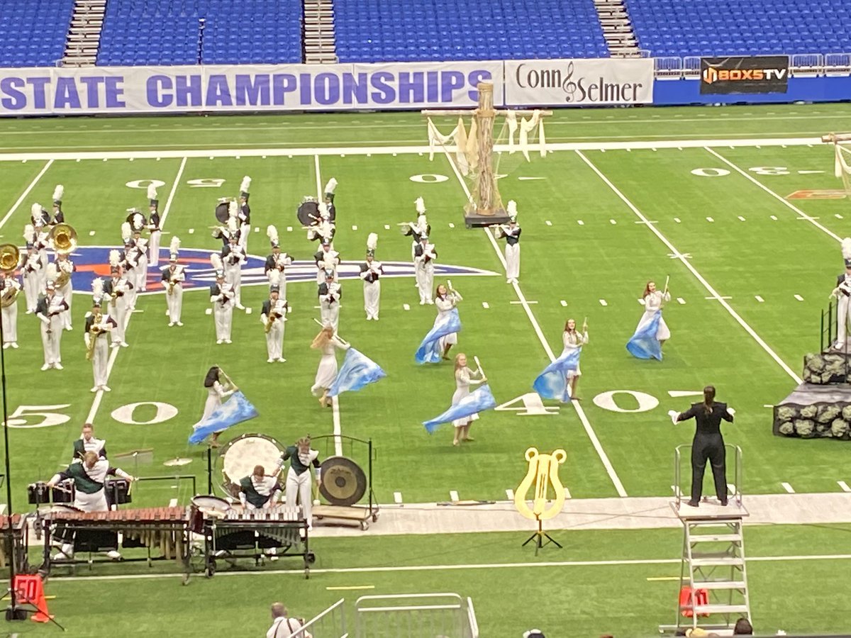 cantonhs's tweet photo. Prelims 4A UIL State Marching Contest    Finals announced at 430 https://t.co/12RckGD5Sw