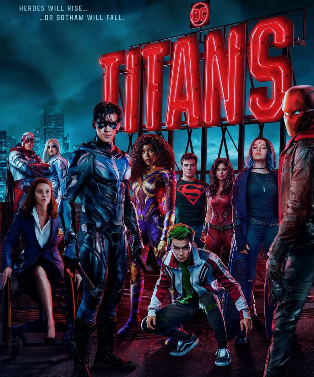 AngelsCorner2's tweet photo. 💥💥💥OFICIAL💥💥💥

La temporada 3 de #Titanes se estrena en @NetflixES el 8 de diciembre.

#Titanes3 #Titans #Titans3 @DCComics #Netflix https://t.co/xBcwqPxfqC