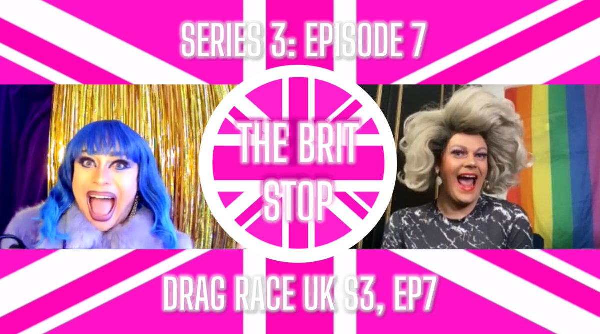 thebritstopshow's tweet photo. @thebritstopshow S3 EP7 
IS OUT NOW!!! 🏁💕✨🇬🇧

Join @nadiabusiness92 &amp; this week’s extra special guest host TESS as they recap S3E7 of @dragraceukbbc 👀🤩

LIKE 👍 SUBSCRIBE ▶️ COMMENT 💬 who YOU want to see take the Crown 👑🏁

#DragRaceUK #thebritstopshow #RuPaulsDragRaceUK https://t.co/j6WwoppLyw