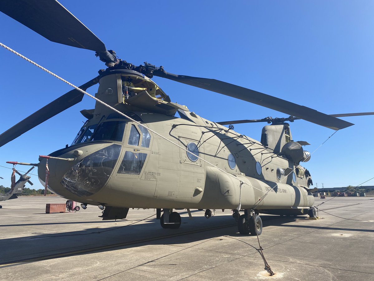 AkilahDavisTV's tweet photo. Ever wondered why @USArmy helicopters have Native American names?  There’s the Apache,Black Hawk, Chinook and many others. I headed to Fort Bragg’s Simmons Army Airfield to learn about the tradition and historical meaning. Tune in to #abc11 at 5:30. #NativeAmericanHeritageMonth https://t.co/NGEjs7DMlq