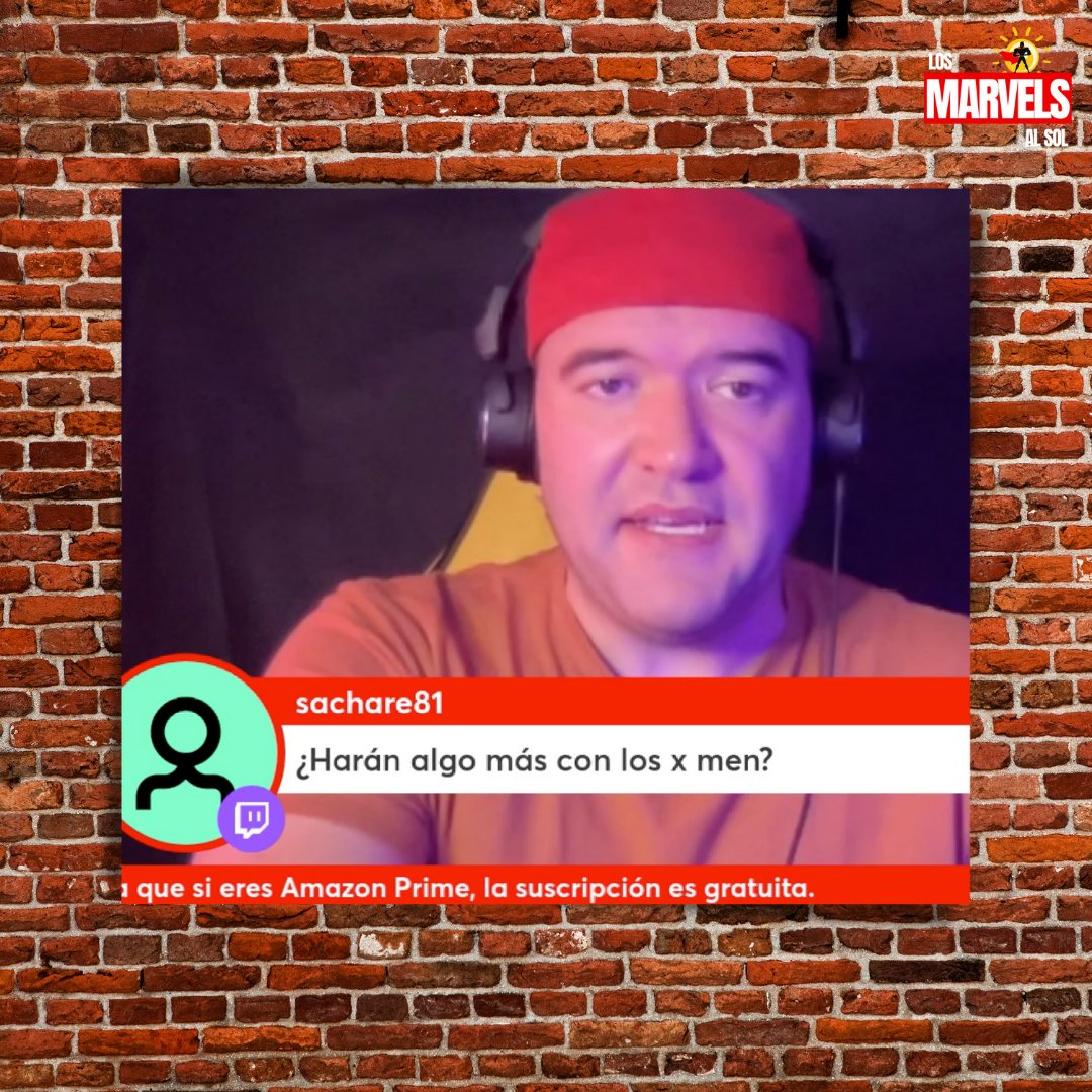 resakaradiotv's tweet photo. Todo un noticiario @MarvelSpain resumido en una hora. Gran estreno de nuestro querido @AlexMFm en nuestro canal de Twitch.
Ya sabéis, cada 15 días lo tendréis cada martes.
¡Programa ya disponible en twitch!
#laresakatv #losmarvelsalsol #superheroes #mundomarvel #marvel https://t.co/TQ6C6nClbp
