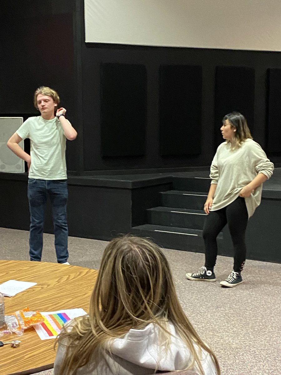 SkillsUSA District Officers are working hard to be prepared for tomorrow!