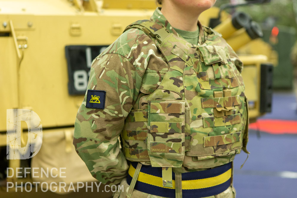 DefencePhoto's tweet photo. Some #Battlebraid and female-friendly body armour options at today's @1UKDivision Expo - #womenindefence #catterick #BritishArmy https://t.co/fYjBZe5rx3
