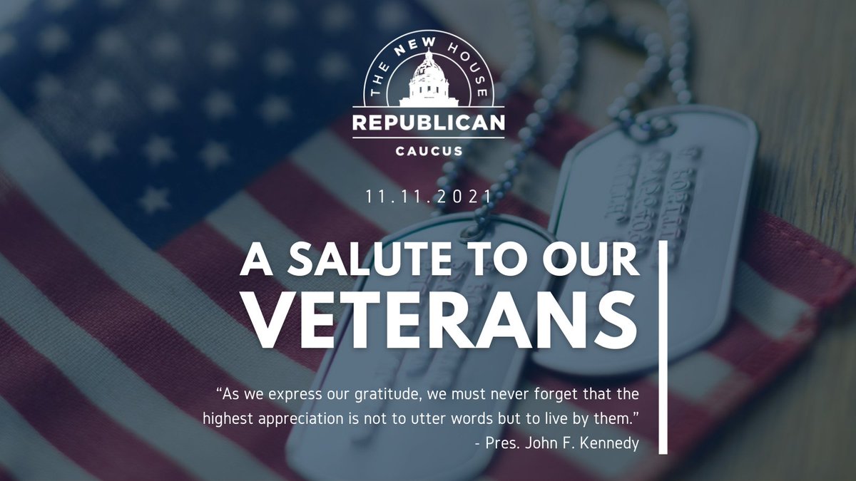 On this day, we honor and celebrate all veterans of the U.S. Armed Forces for their bravery and courage in service to our country. Thank you for defending and protecting our freedom, and for keeping us safe.

Never forget.