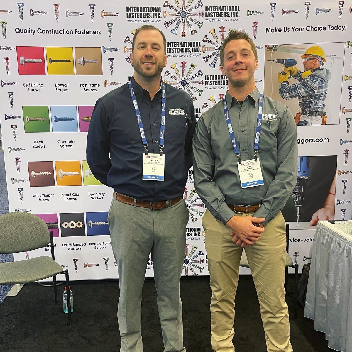 SouthWfastAssoc's tweet photo. Our AWESOME members representing at the #FastenerFairUSA #fouroffour https://t.co/DpqNCmQGiZ