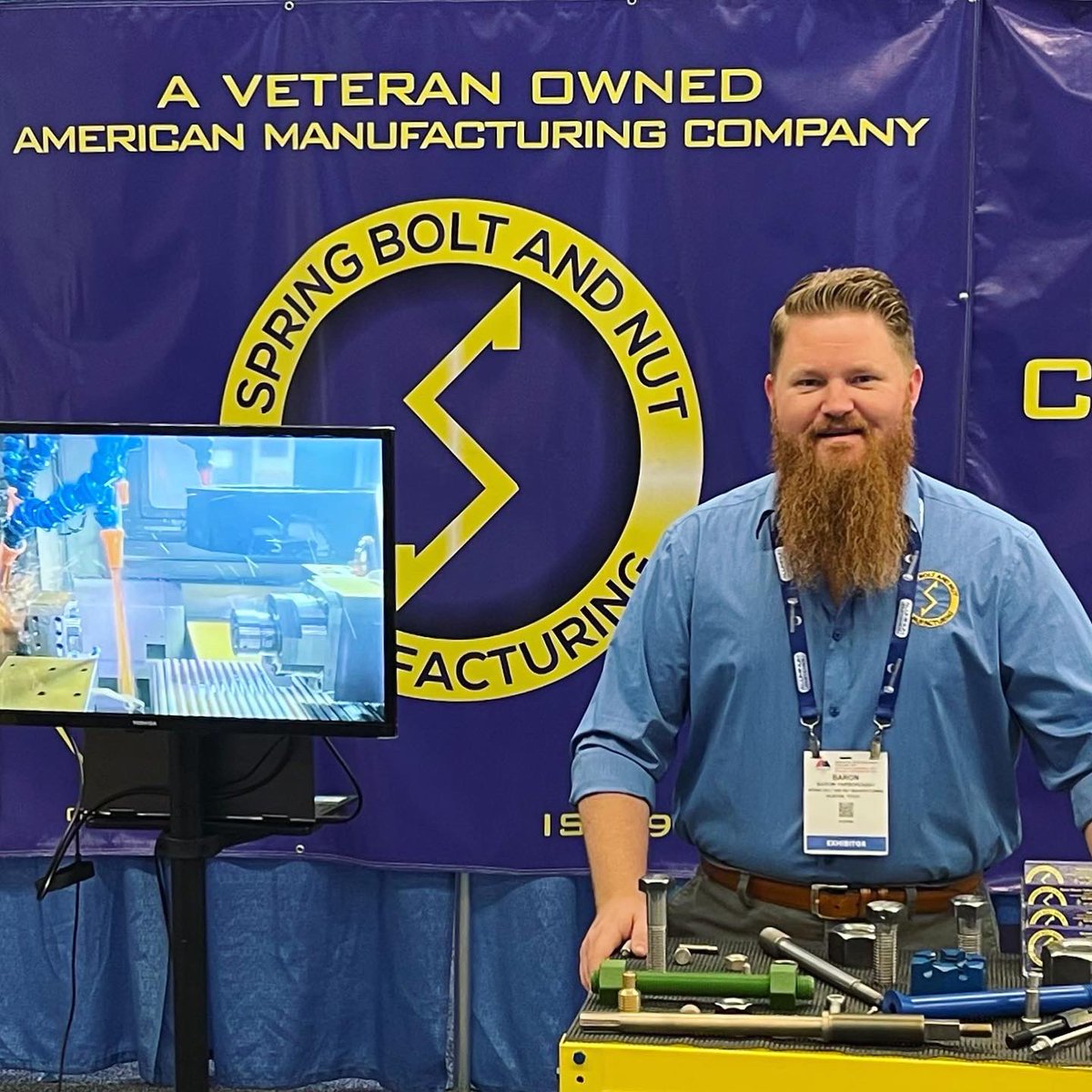 SouthWfastAssoc's tweet photo. Our AWESOME members representing at the #FastenerFairUSA #fouroffour https://t.co/DpqNCmQGiZ