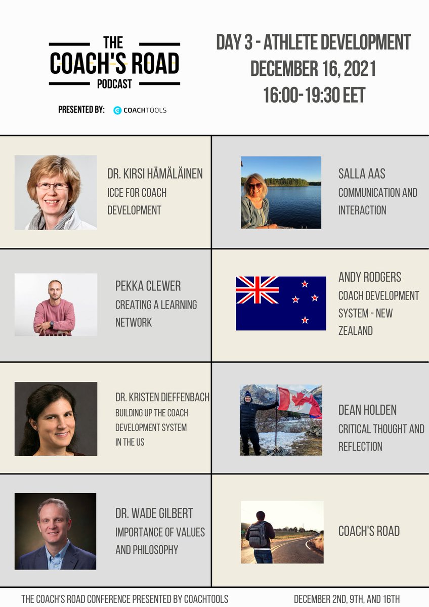 thecoachsroad's tweet photo. LINE UP ANNOUNCEMENT!
Check out all the awesome guests speaking at the upcoming Coach's Road Conference presented by @CoachTools_!
Day 1 is just over 3 weeks away!
REGISTER NOW: https://t.co/zDqlSs7r0P https://t.co/l3XeMNQeVb