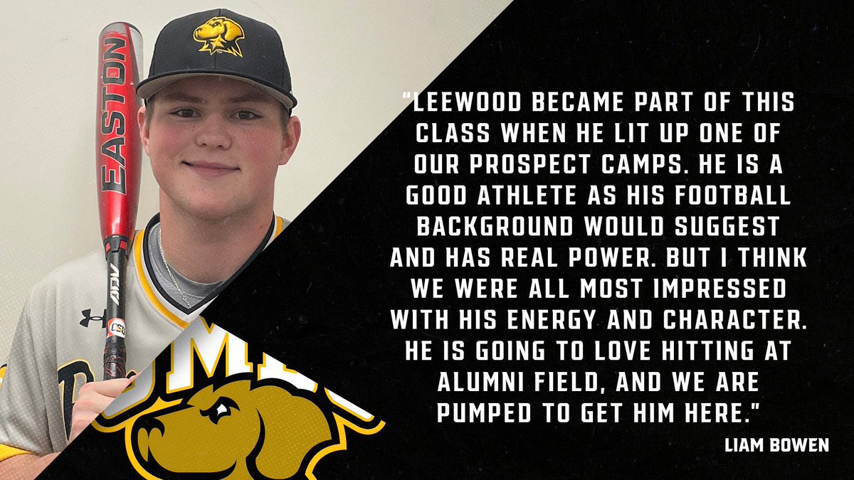 umbcbaseball's tweet photo. NLI Signing Period Update: UMBC Baseball welcomes Leewood Molessa, a 1B/RHP from Pullman, WV. Leewood ranks #1 at his position in the state of West Virginia. We are excited to welcome Leewood to our family. #FutureDawgs https://t.co/xQAtd0bohH