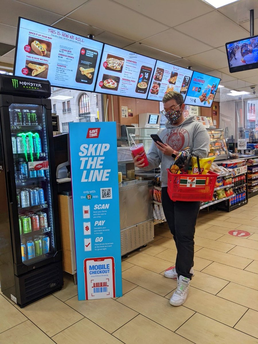 dothedaniel's tweet photo. ICYMI, I recently shared my love of the NEW @7ElevenCanada Skip The Line mobile app🤳
Now I can pick up my favorite slushie and snacks at my local store and not worry about running late!
#onlyat7eleven #7ElevenApp #7Rewards #MobileCheckout #DigitalWallet #DoTheDaniel #AD https://t.co/xtk9rBHW5c