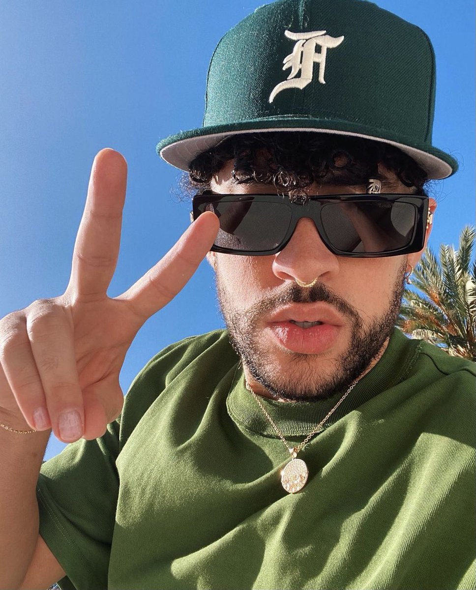 Bad Bunny via Instagram 😎