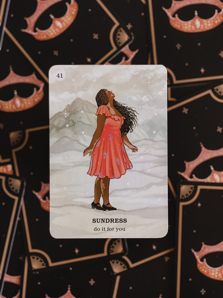 ladybookmad's tweet photo. okay, but when was the last time you put aside the wants &amp; needs of others to tend to your own? do something just for you today &amp; feel no shame as you do~

🔮: the #believeinyourownmagic oracle deck by me &amp; @JanainaArt https://t.co/f1ABtCyZqZ