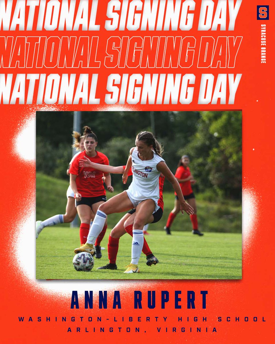 CuseWSOC's tweet photo. Anna is joining our team and we want everyone to know! 🍊⚽ https://t.co/v8qlGDtgAv