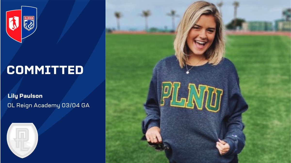 Congratulations to Lily Paulson on committing to <a href="/PLNUSeaLions/">PLNU Sea Lions</a>! 🙌

"I am beyond grateful to all of my coaches for pushing me to be my best and my family for spending so many hrs driving me to practices + games + helping me to continue to ♥️ the game!"

<a href="/GAcademyLeague/">Girls Academy</a> 
#bebold