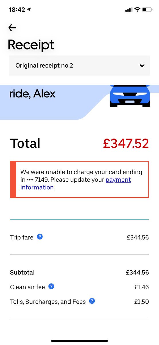 Chris101France's tweet photo. @Uber  hoping you can explain to me how a Halloween trip with you guys at 1:45 am from London to Essex cost more than a trip from London to New York and back? 2nd pic is of another Uber quote an hour later. #uber #steal #robbery #shocking https://t.co/dybiogRobD