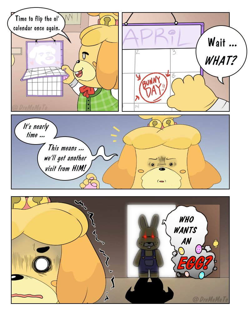 Silly #AnimalCrossing comics I've made over the last year or so. (Mostly featuring Isabelle.) 