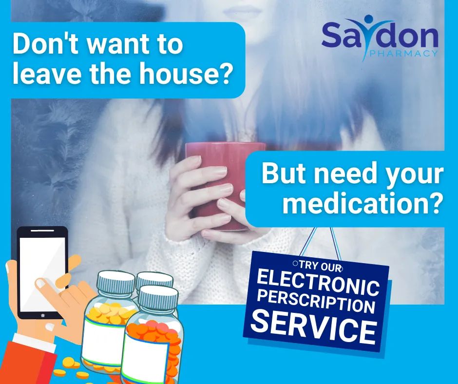 Well, why not nominate us to get your prescriptions directly from your GP? With our Electronic prescription service! It saves you time and effort; meaning you have more downtime. Call us on 0121 681 1122 or arrange via the NHS app! #pharmacy #saydonpharmacy #chemist