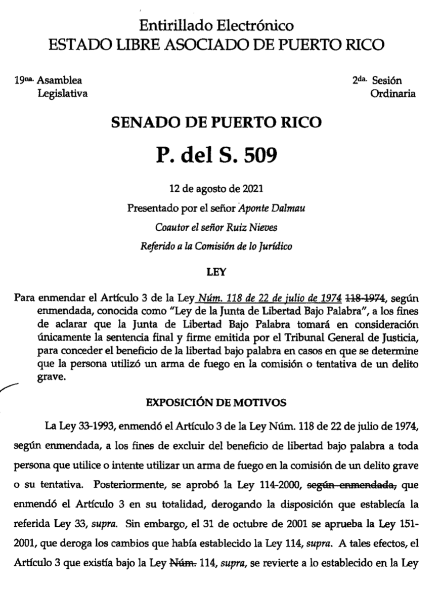 SenadoPR's tweet photo. 🔴El Senado avaló a viva voz el #PS509 de la autoría del senador Javier Aponte Dalmau. https://t.co/f4sxEkpHCq