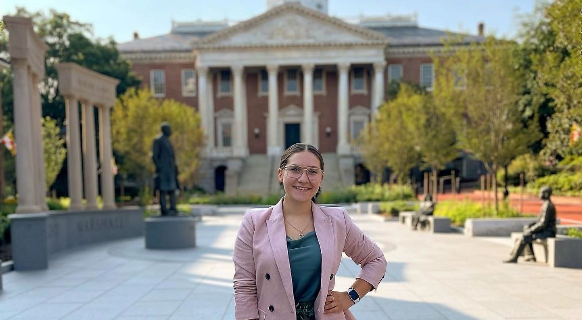 “I enjoyed every second of doing my part to encourage a more equitable and hospitable environment for all Marylanders,” says Julianna Roman, C'23, who recently served as a Maryland Public Service Scholar in the Governor’s Summer Internship Program. Read on:bit.ly/3wxZBd9