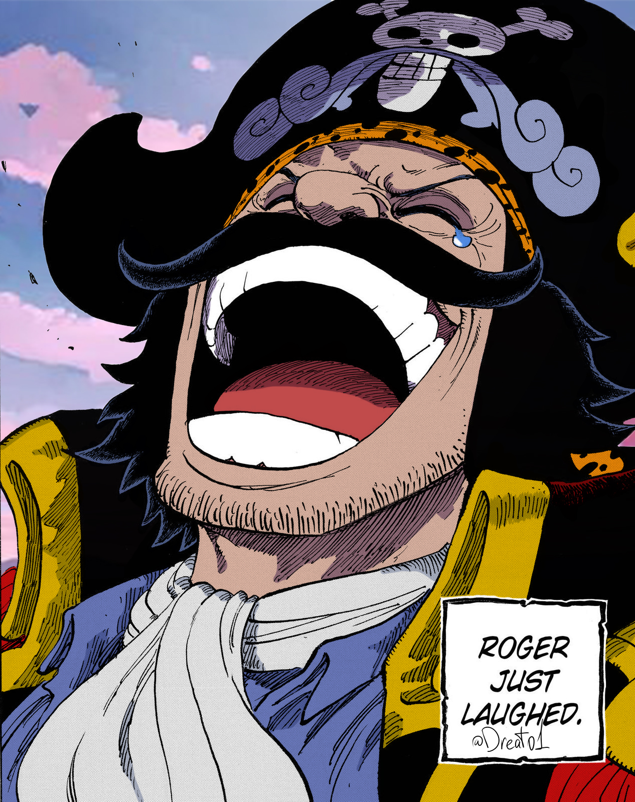 Dreat01 One Piece 968 Gol D Roger Manga Onepiece Mangacolor Mangacolored Wanokuni Art T Co Xr3as9l3pq Twitter