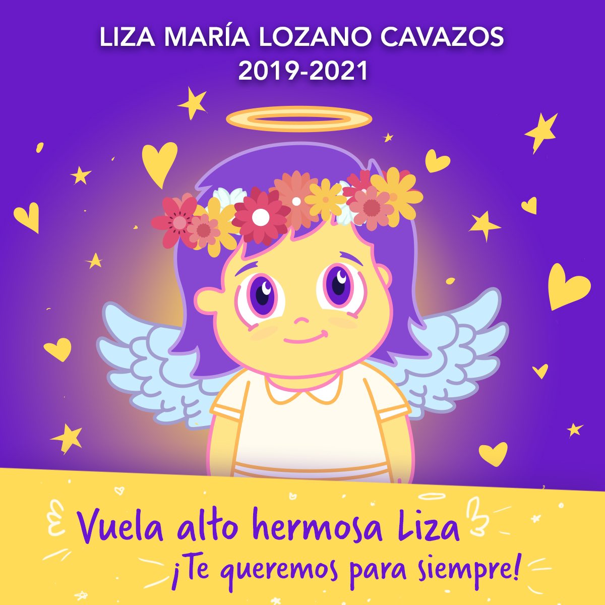 TeamLizAmarilla's tweet photo. #teamlizamarilla forever
✨✨✨💛👼💛✨✨✨

Vuela alto amor mío,
Vuela alto Liza hermosa
Vuela hacia tu nueva misión
Vuela hacia tu libertad
Vuela, vuela y no te detengas
Que nosotros desde aquí disfrutaremos del suave viento de tu aleteo mi ángel bello. https://t.co/7mlTXC8Fh1