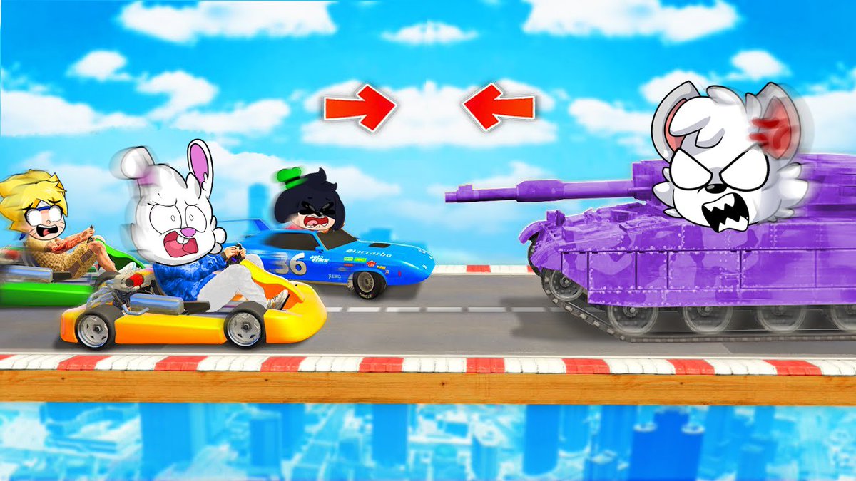 Rabbito7u7's tweet photo. HOLAS🥕
✨Nuevo Videito✨
¡TANQUE VS SUPER COCHES! 😱💥
Link⬇️
https://t.co/LWUEqe21cu https://t.co/i2rS6Icl2R