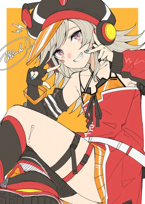 らくがきで小森めと描き始めたら朝になっていました 